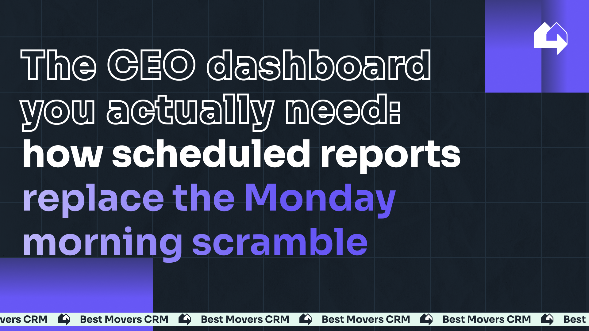 The CEO dashboard you actually need: how scheduled reports replace the Monday morning scramble